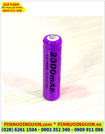 Pin sạc GTL 14500 AA 3.7v 2300mAh, Pin sạc Lithium 3.7v AA GTL 14500 2300mAh chính hãng
